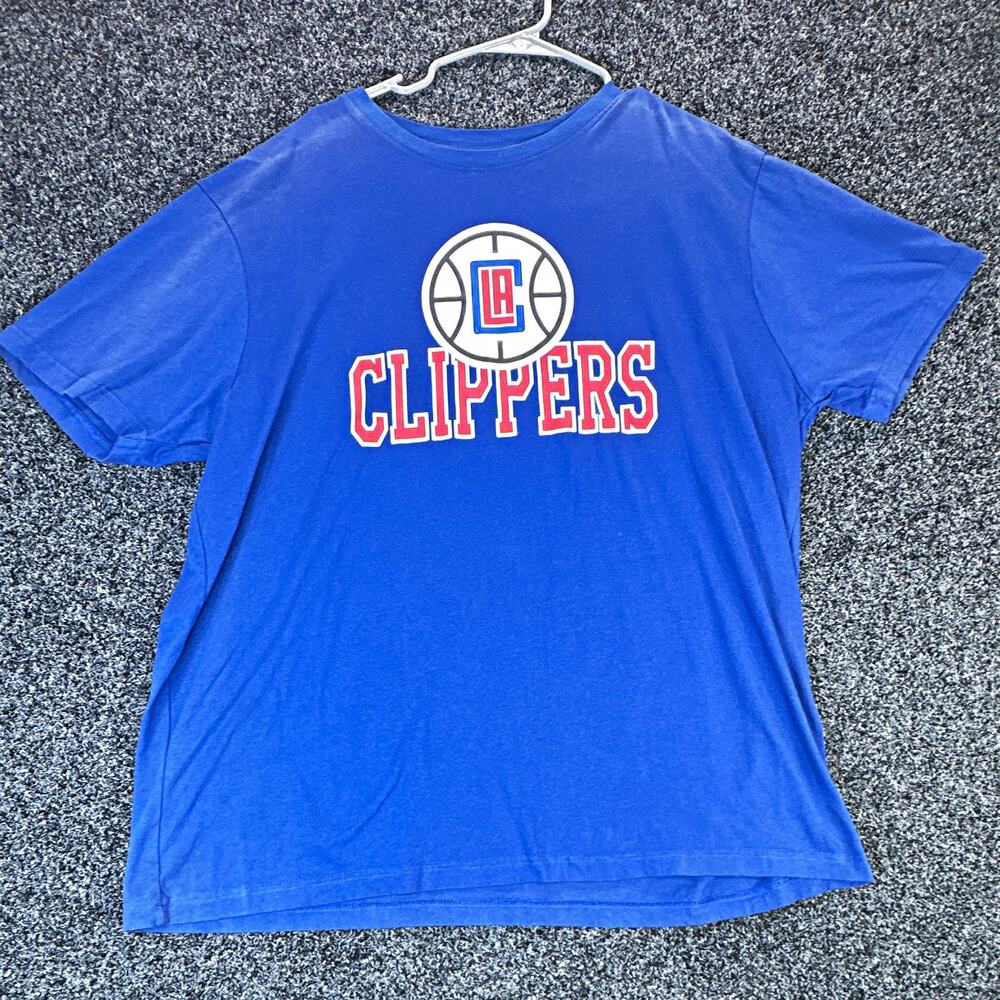 New Era Los Angeles Clippers NBA Basketball T-Shirt Size 2XL Blue